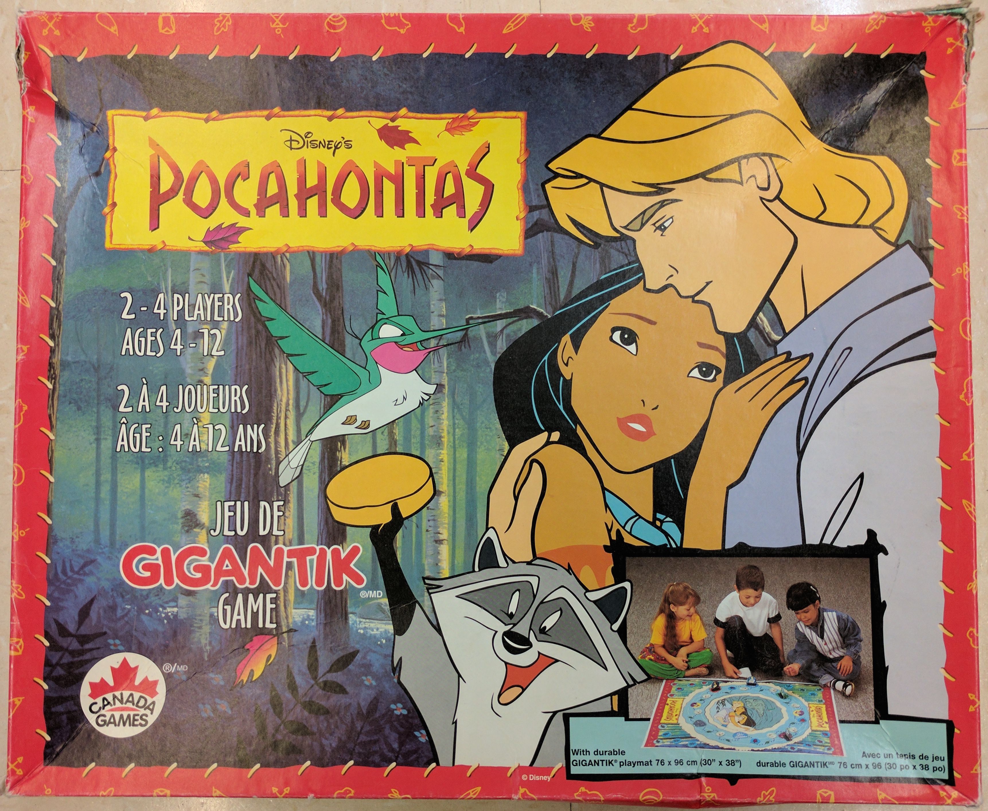 Coperta Disney's Pocahontas: Gigantik Game