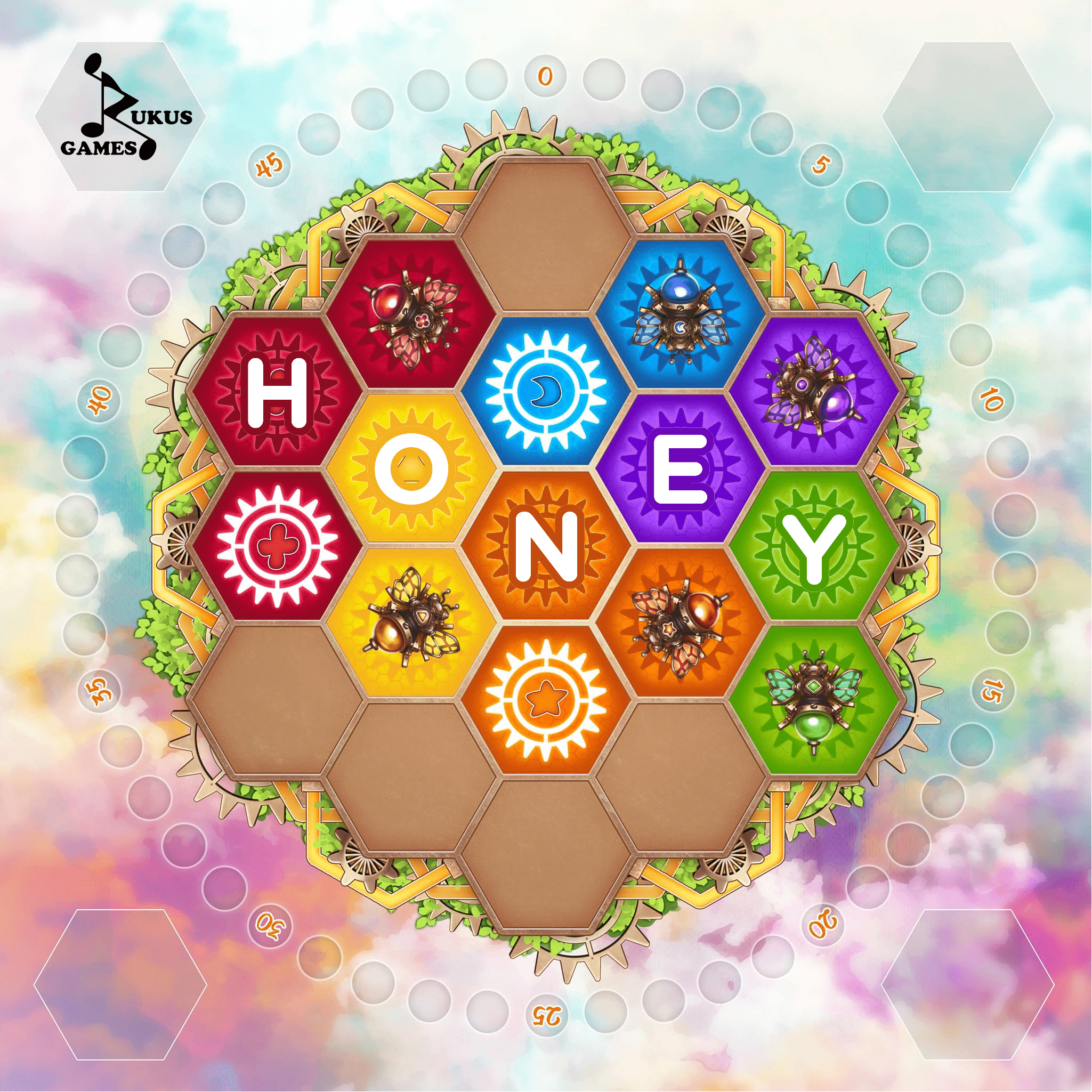 Honey box art