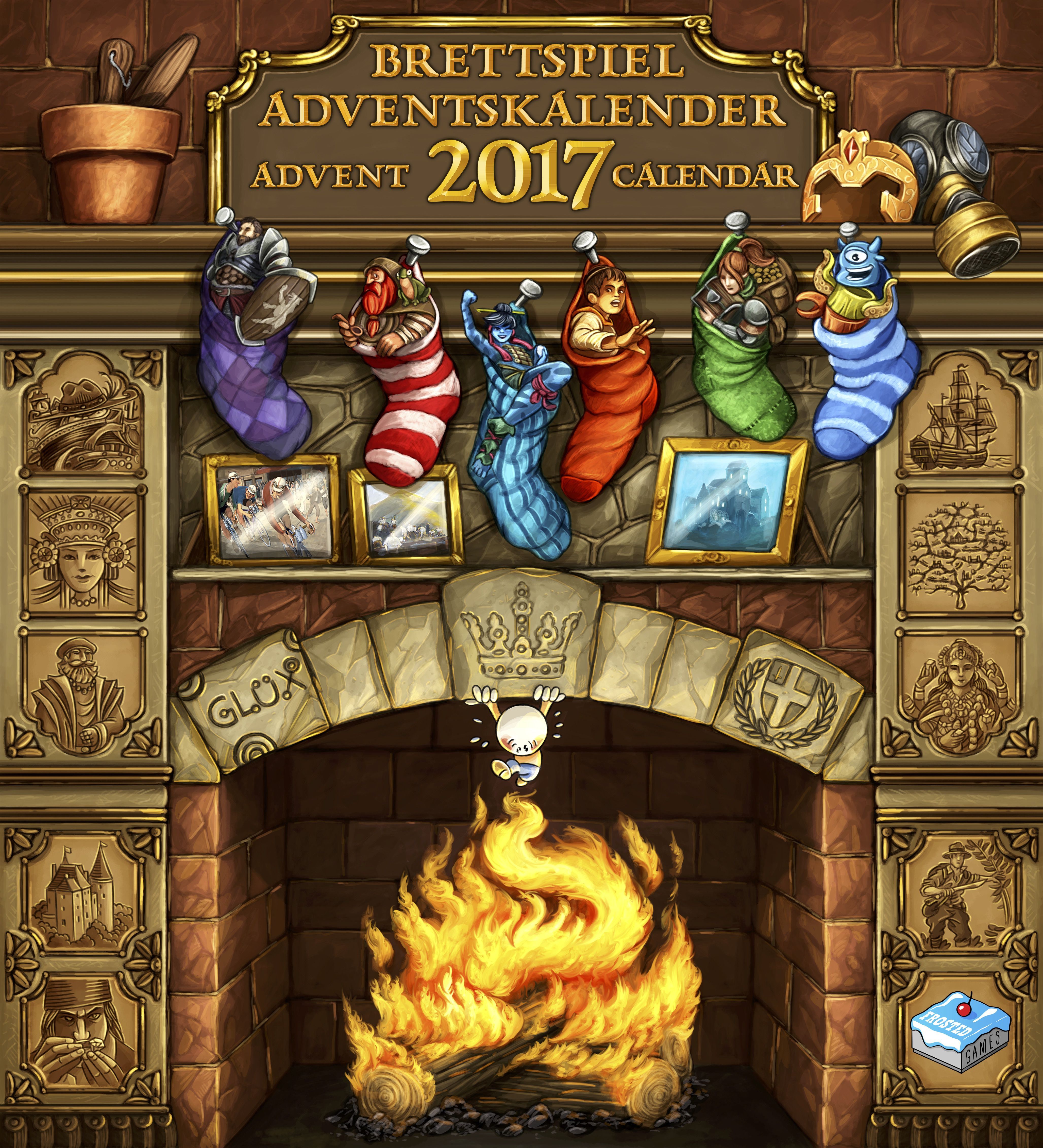 Coperta Brettspiel Adventskalender 2017