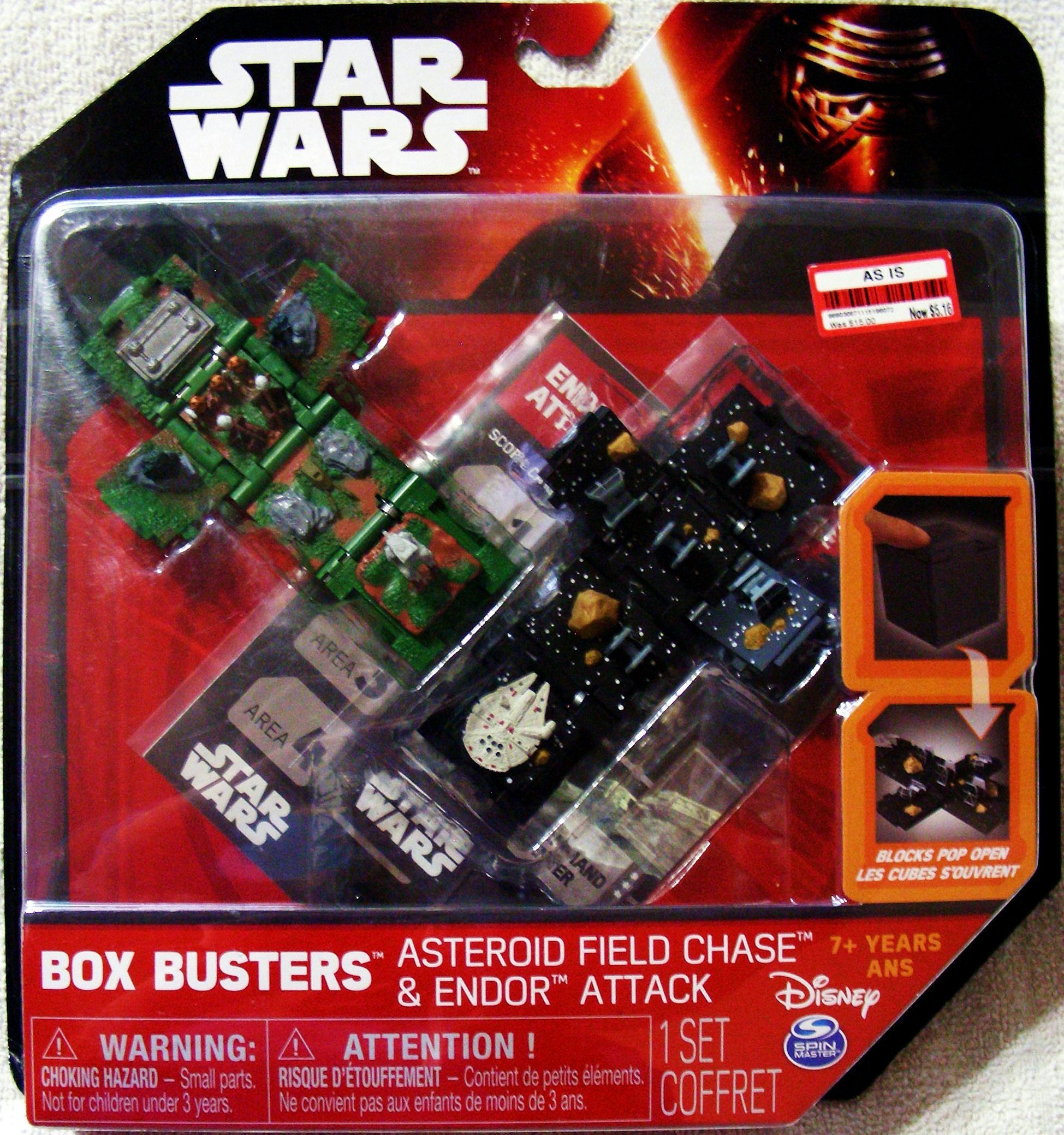 Star Wars: Box Busters – Asteroid Field Chase & Endor Attack box art