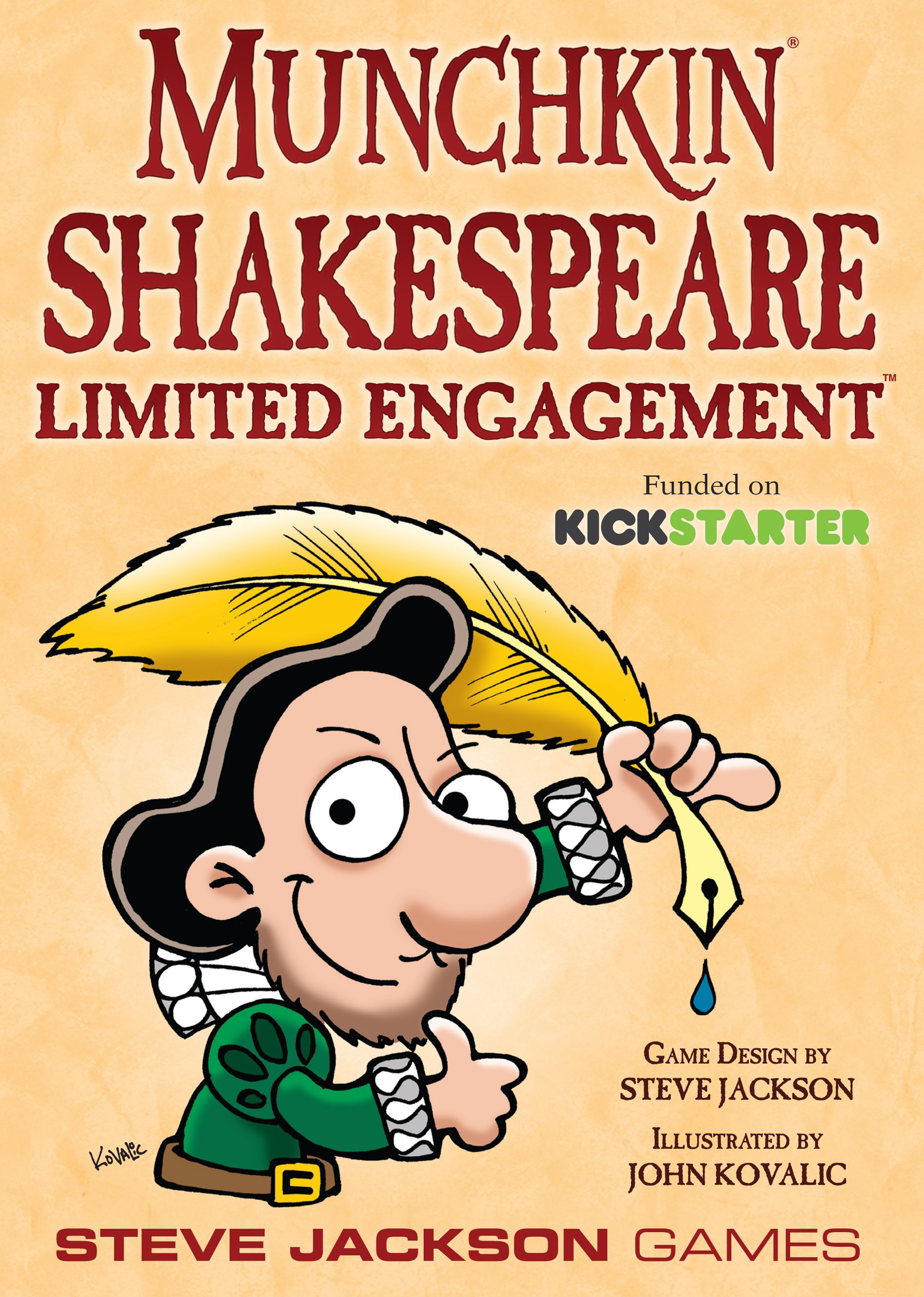 Munchkin Shakespeare: Limited Engagement box art