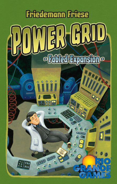 Power Grid: Fabled Expansion doboz