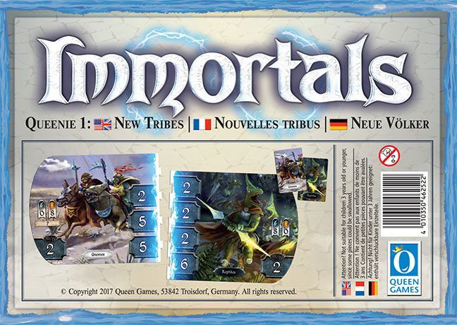 Immortals: Queenie 1 – New Tribes doboz