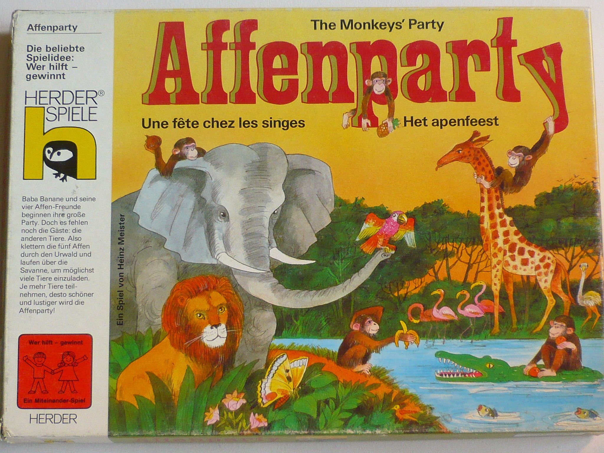 Coperta Affenparty