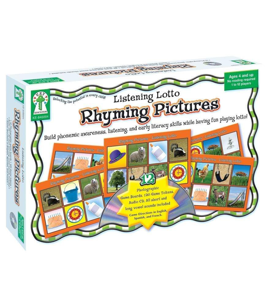 Listening Lotto: Rhyming Pictures doboz