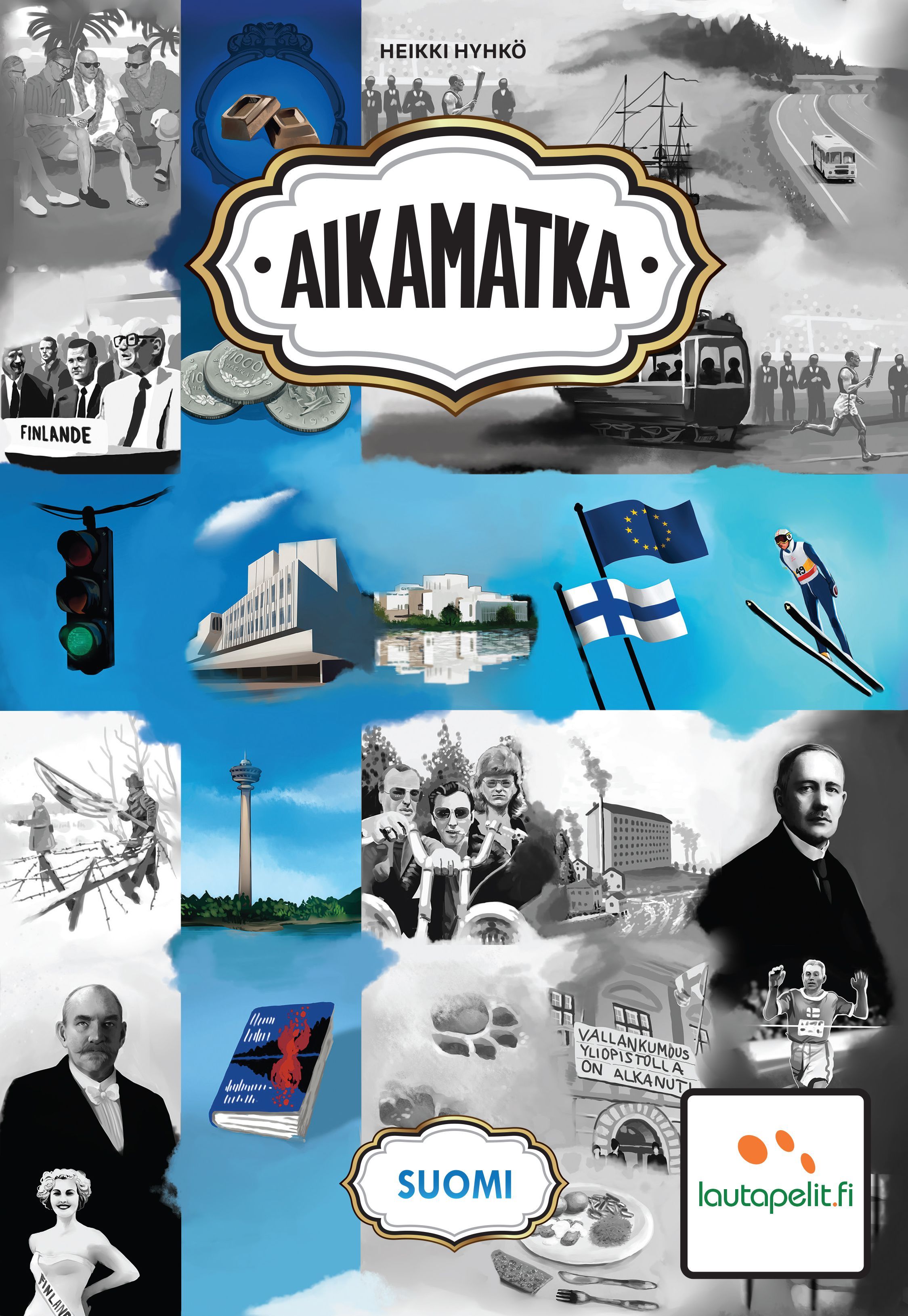 Coperta Aikamatka: Suomi