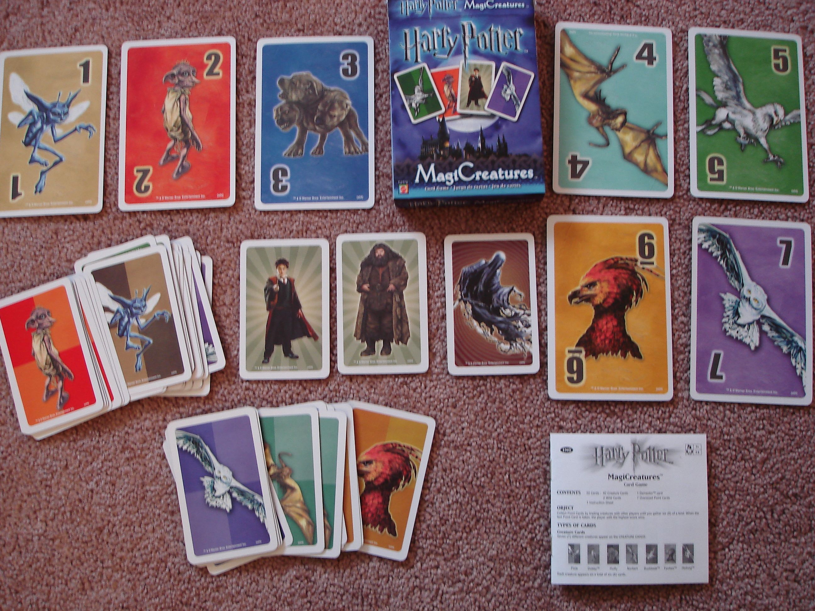 Harry Potter MagiCreatures Card Game box art