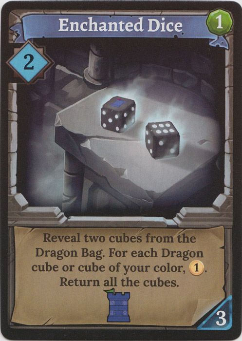 Clank!: Enchanted Dice Promo Card box art