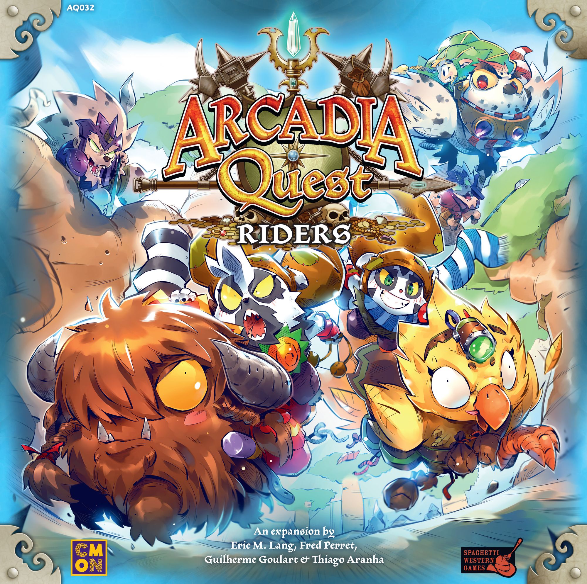 Arcadia Quest: Riders box art