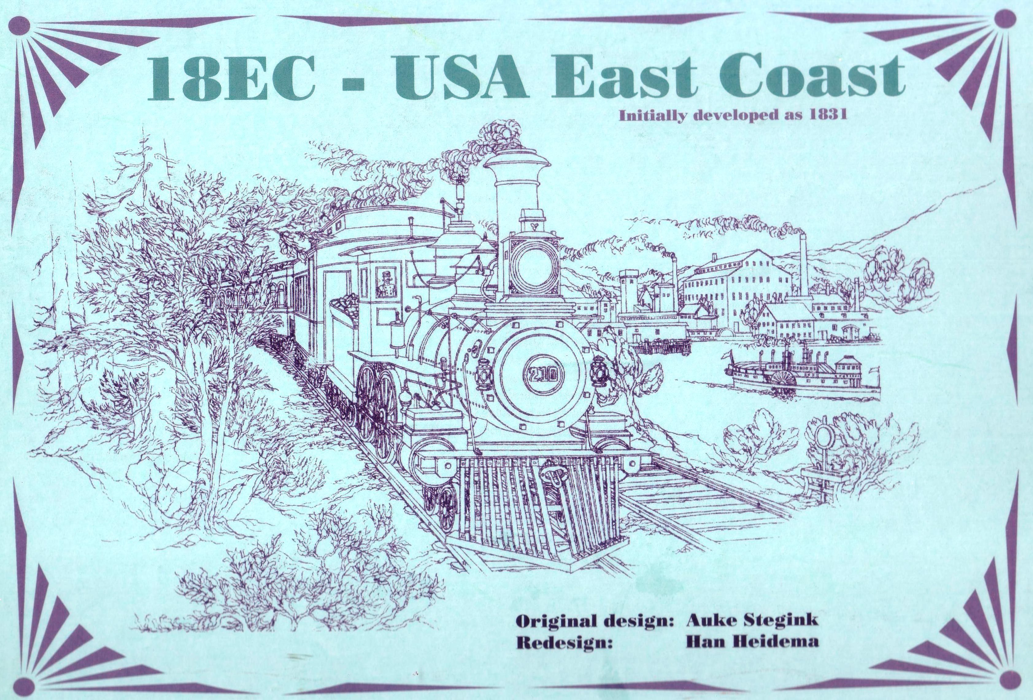 Coperta 18EC: USA East Coast