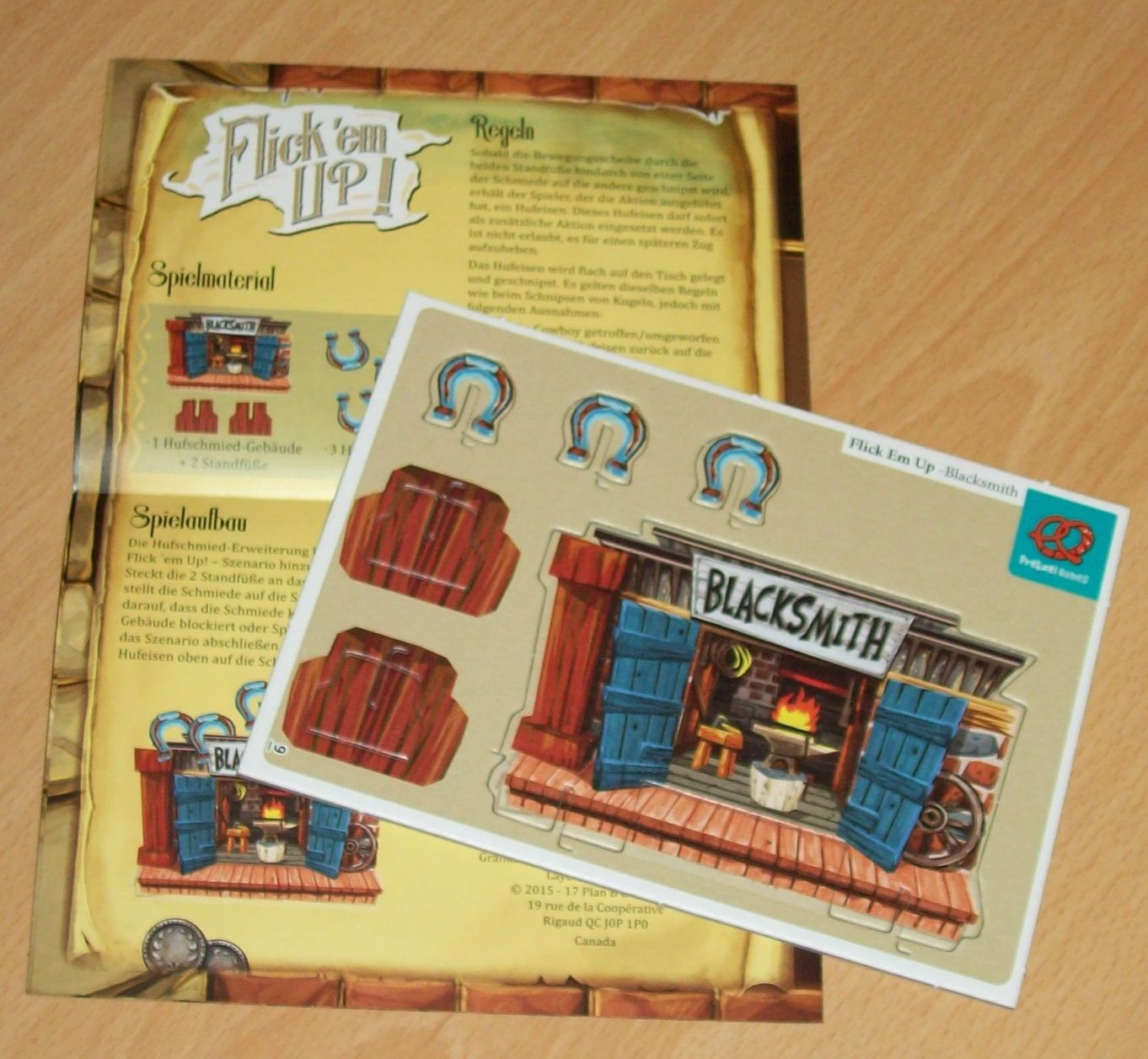 Flick 'em Up!: Blacksmith doboz
