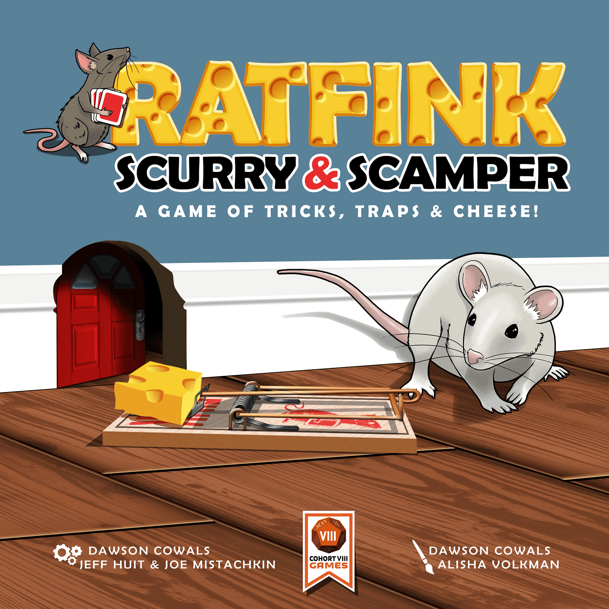 Coperta Scurry & Scamper