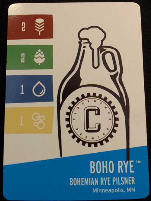 Brewin' USA: Boho Rye Promo Card box art