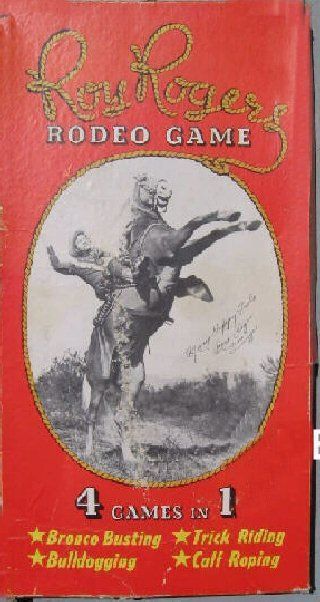 Roy Rogers Rodeo Game box art