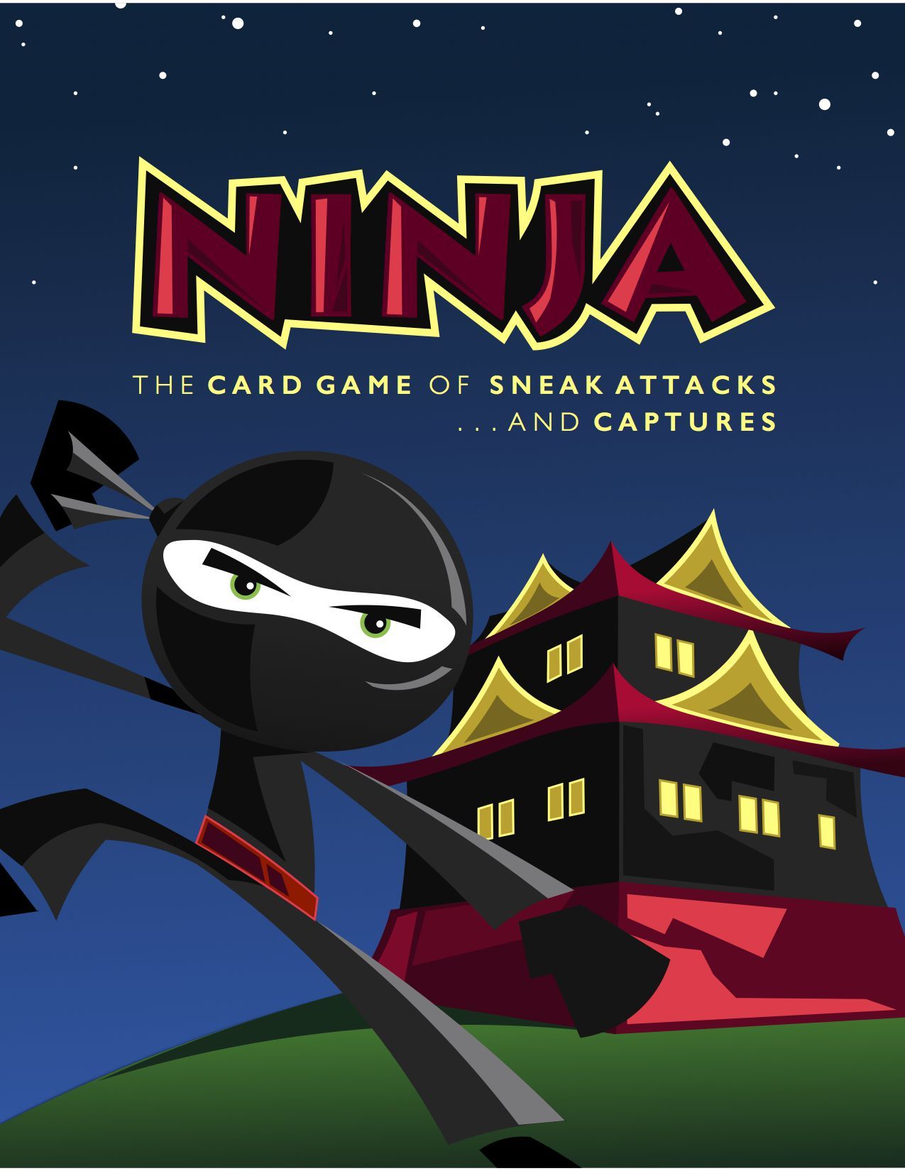 Ninja: The card game of sneak attacks and captures box art