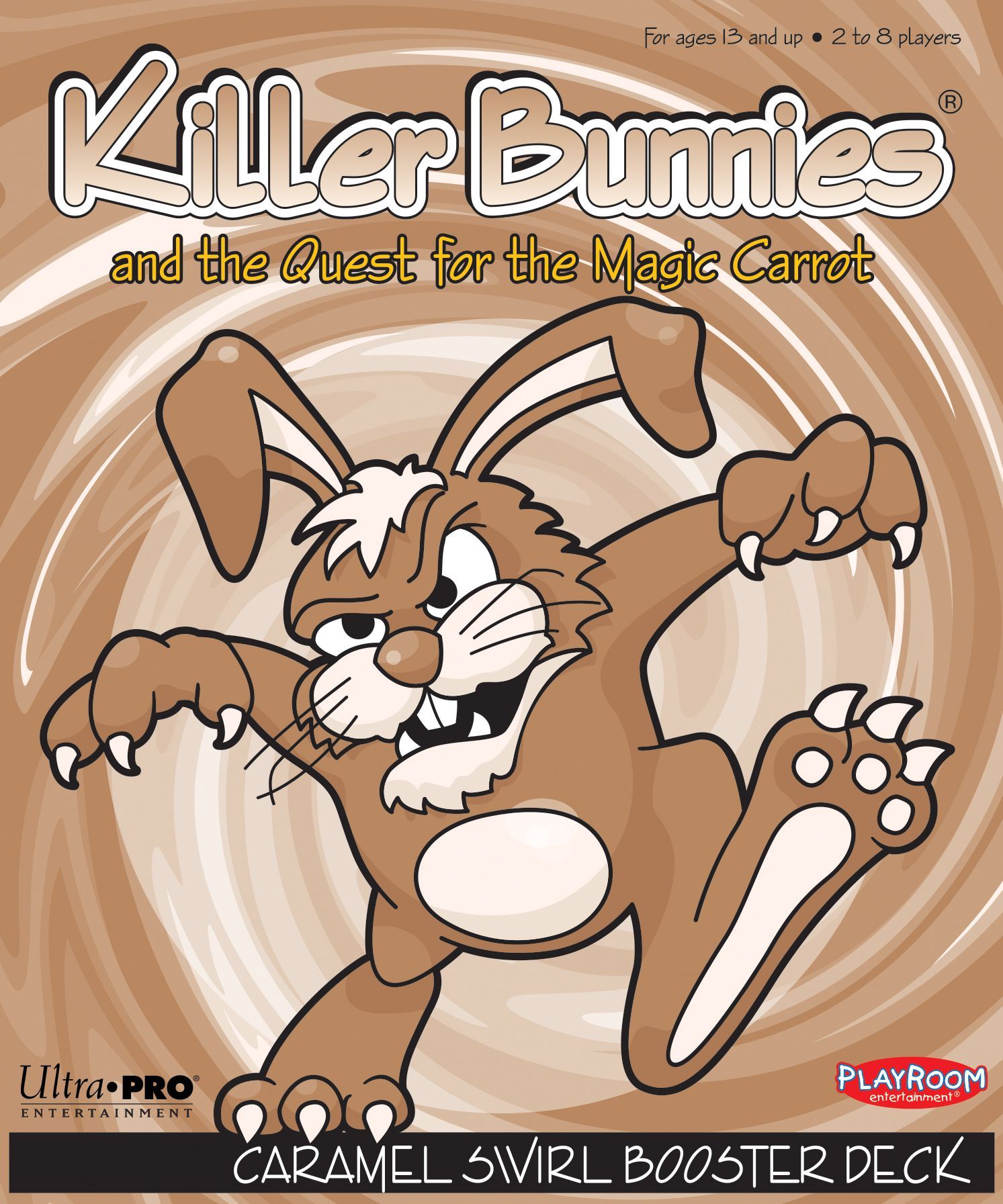 Killer Bunnies and the Quest for the Magic Carrot: Caramel Swirl Booster box art