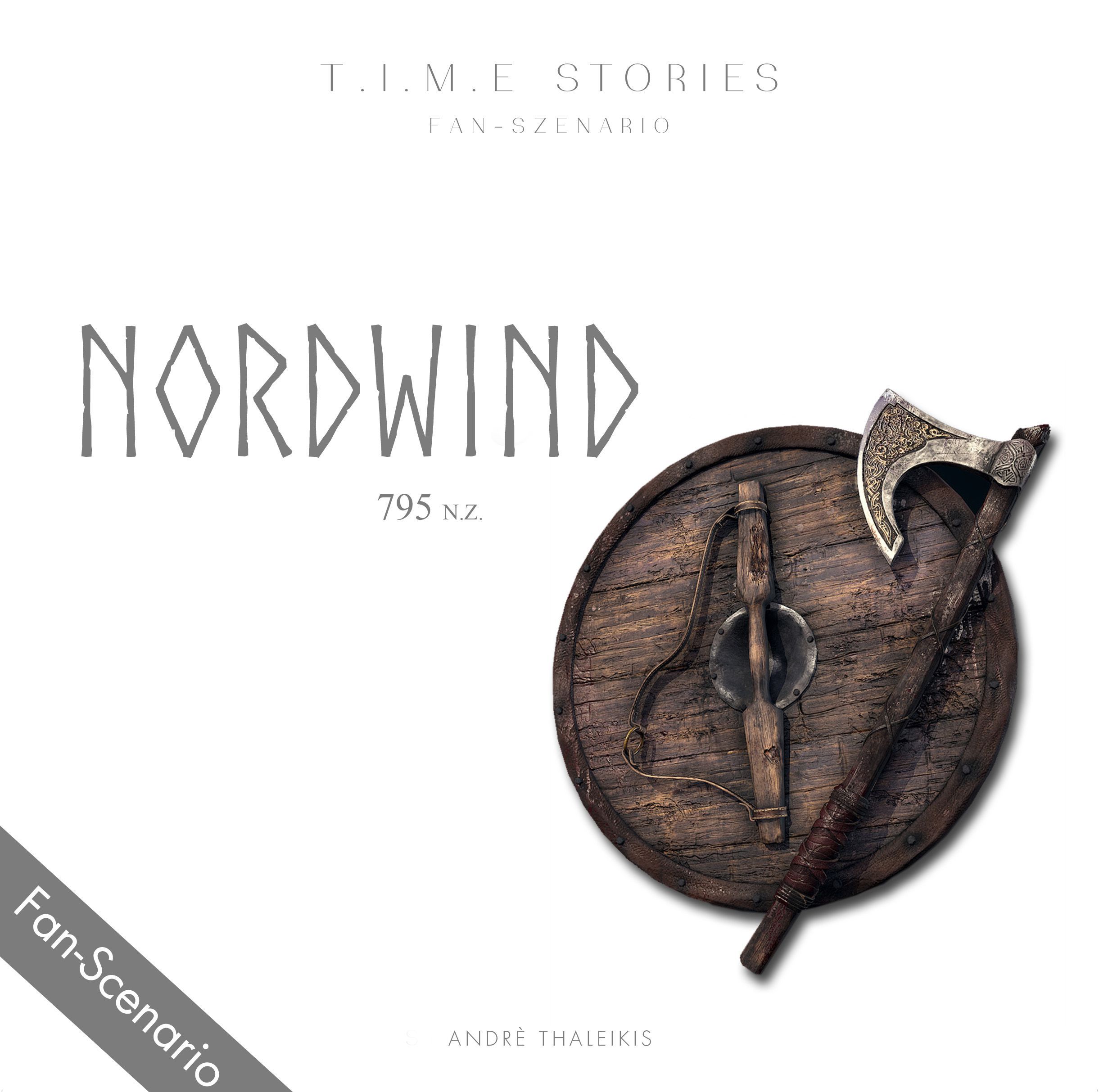 Nordwind (fan expansion for T.I.M.E Stories) box art