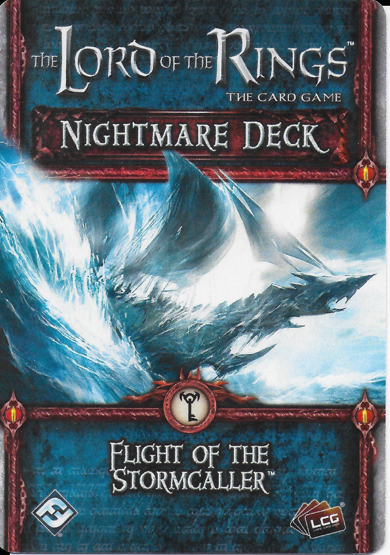 Coperta The Lord of the Rings: The Card Game – Nightmare Deck: Flight of the Stormcaller