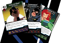 DC Comics Dice Masters: Batman the Animated Series Sirens Promo Cards