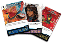 Marvel Dice Masters: Ms. Marvel Promo Cards