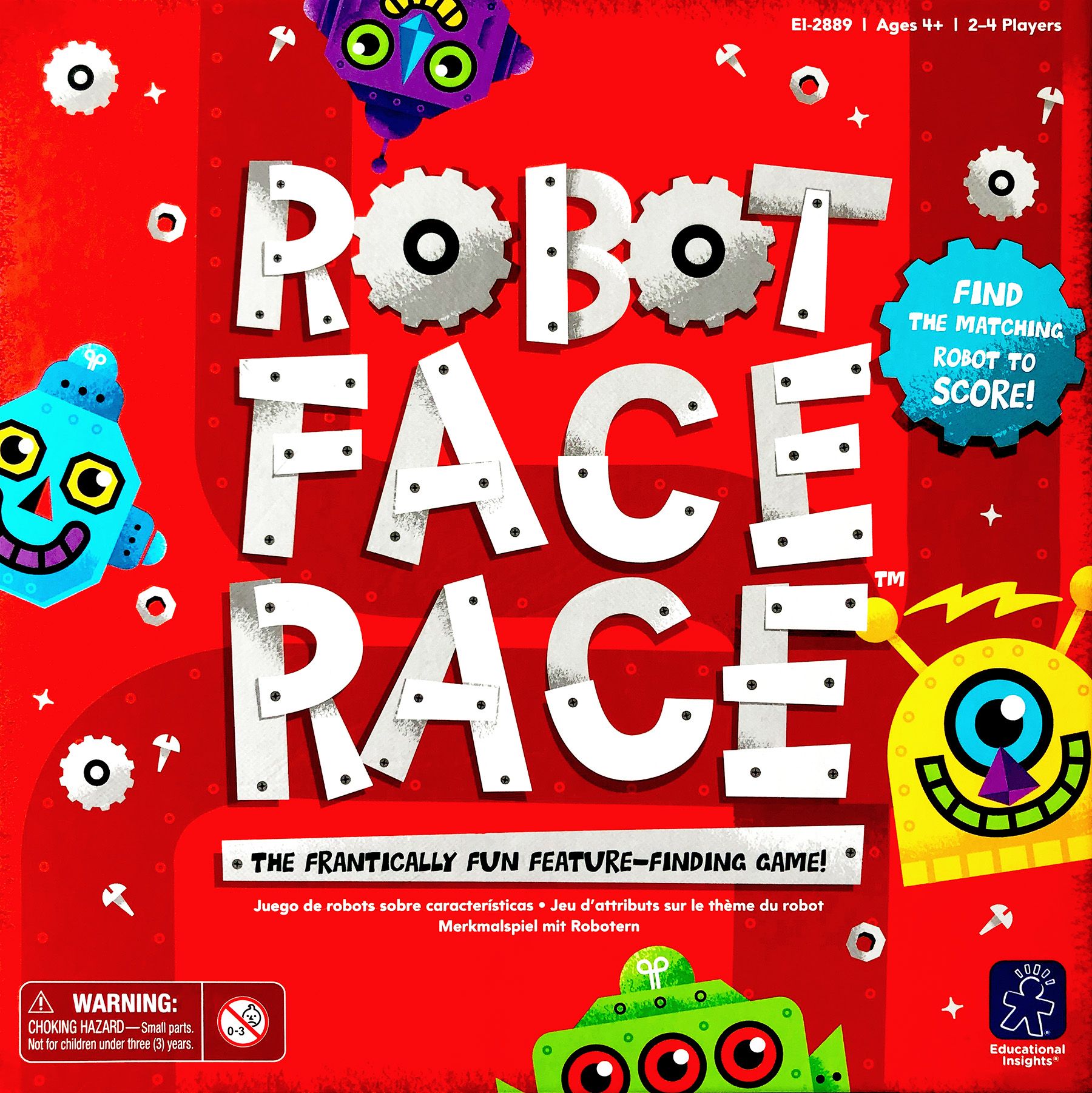 Robot Face Race box art