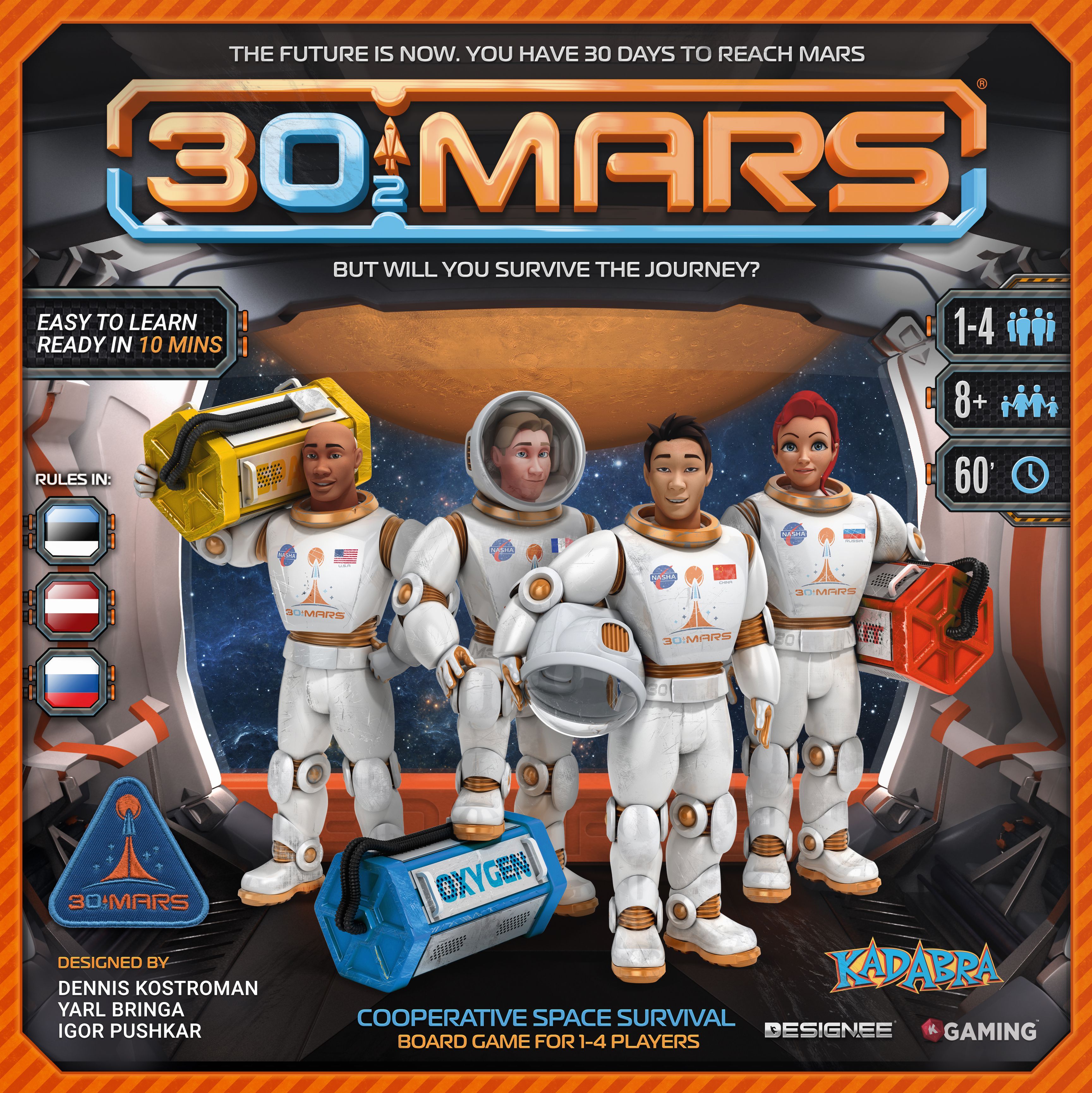 30 to Mars box art