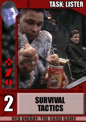 Red Dwarf: The Card Game box art