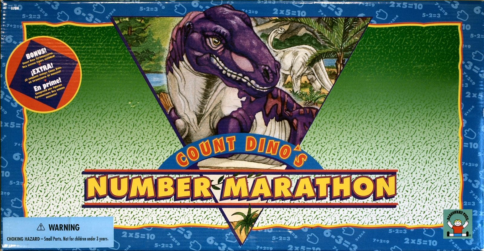 Count Dino's Number Marathon doboz