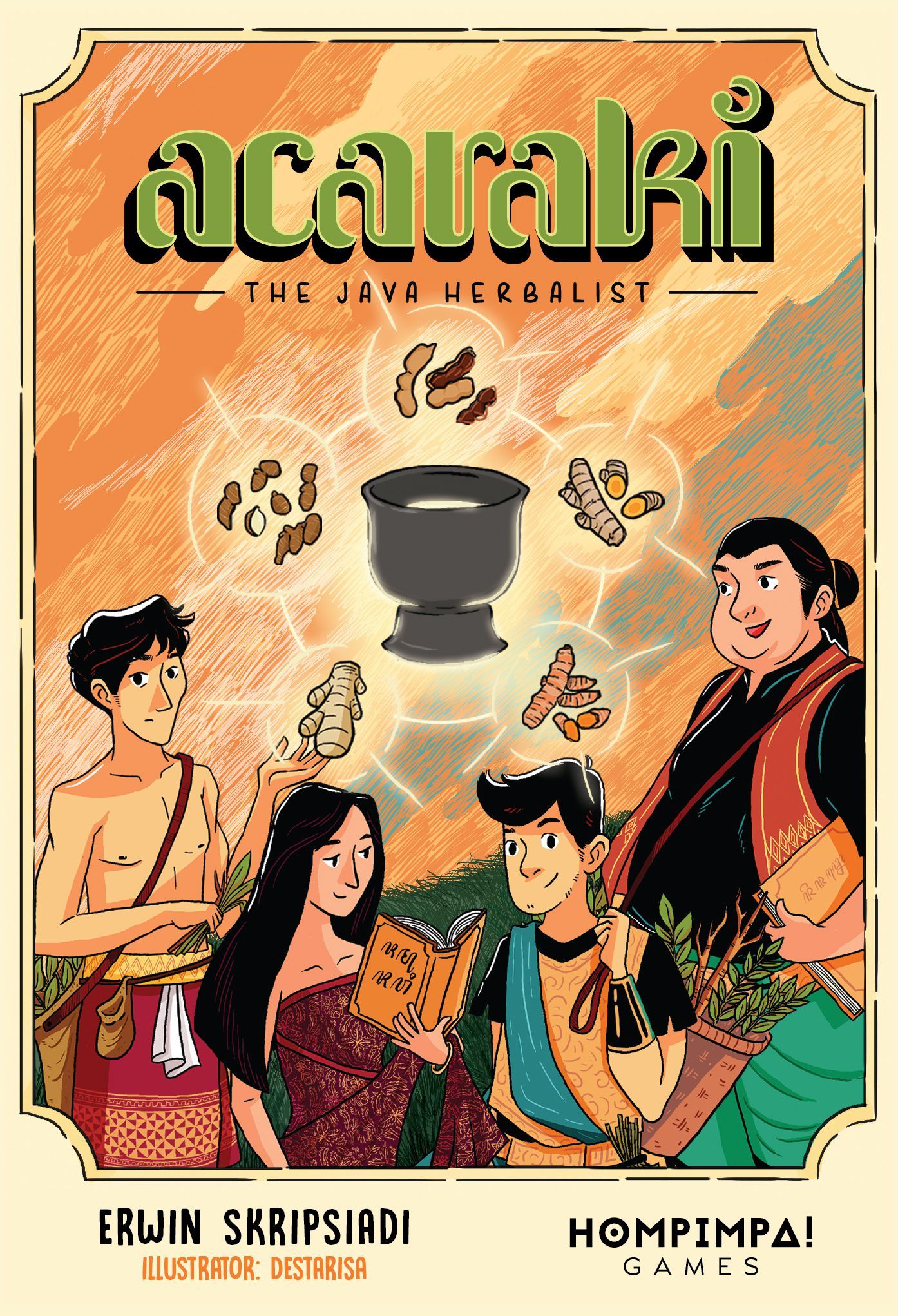 Coperta Acaraki: The Java Herbalist