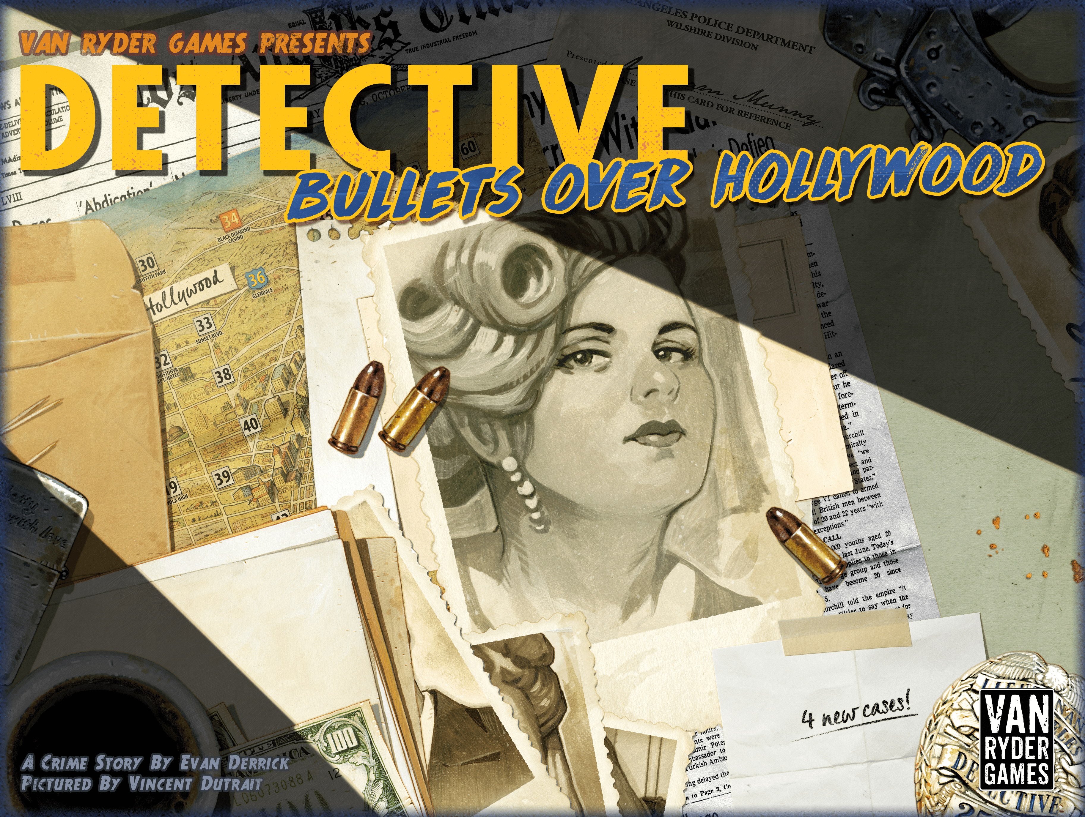 Coperta Detective: Bullets over Hollywood