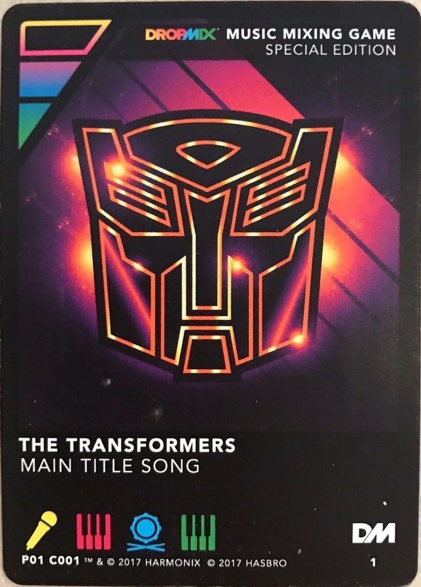 DropMix: The Transformers Main Title Song Promo doboz