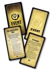 Betrayal at House on the Hill and Baldur's Gate Promo Cards: Green Devil Face & Snake