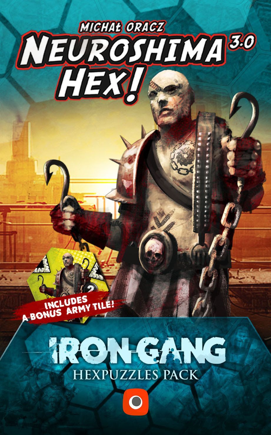 Neuroshima Hex! 3.0: Iron Gang Hexpuzzles Pack doboz