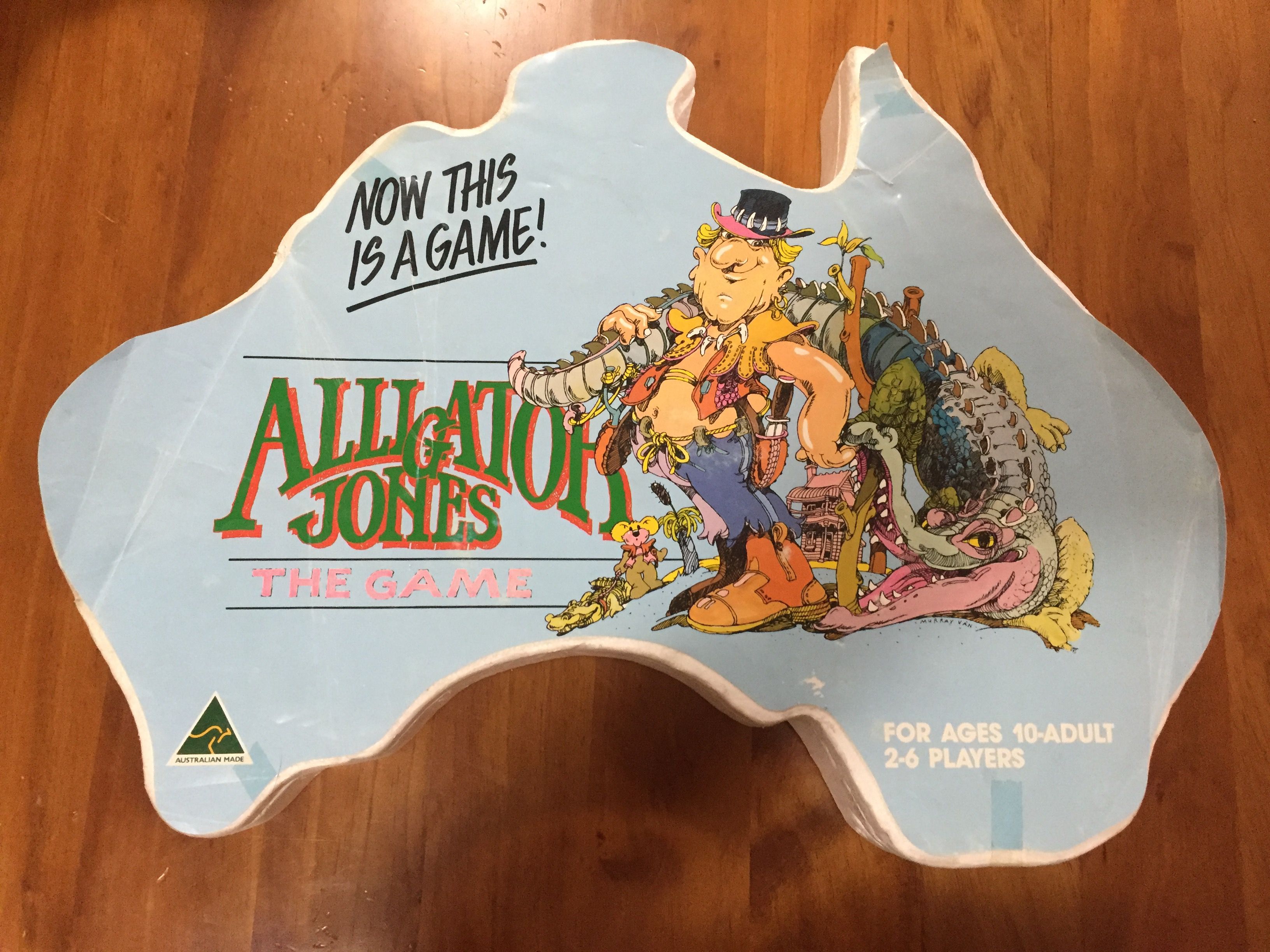 Alligator Jones: The Game doboz