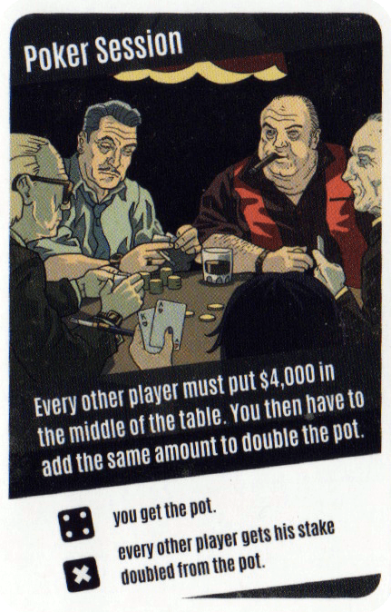 La Cosa Nostra: Poker Session Promo Card box art