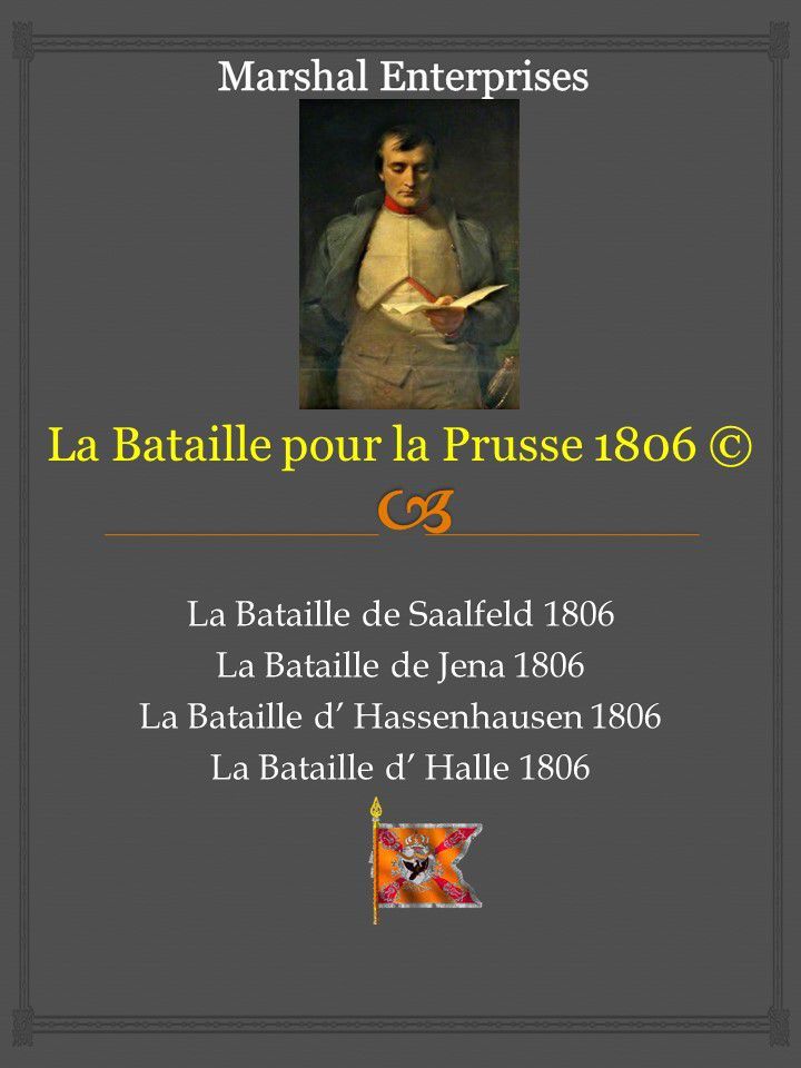 La Bataille pour la Prusse 1806 box art