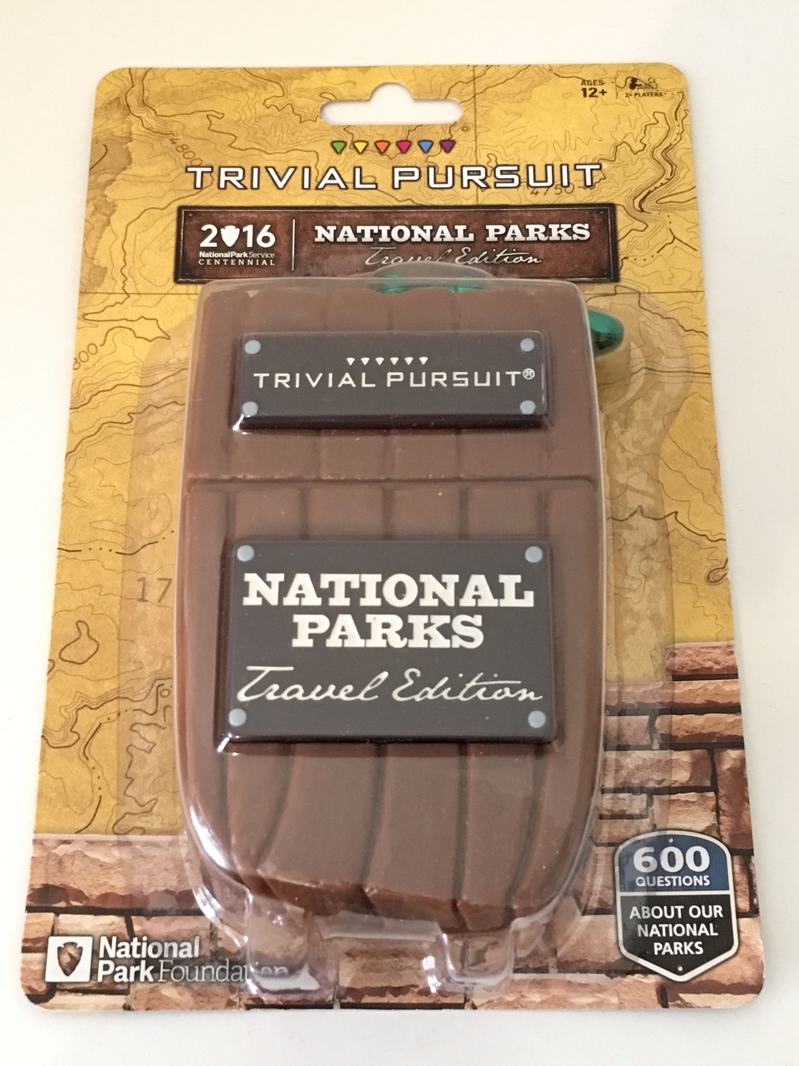 Trivial Pursuit: National Parks Travel Edition box art