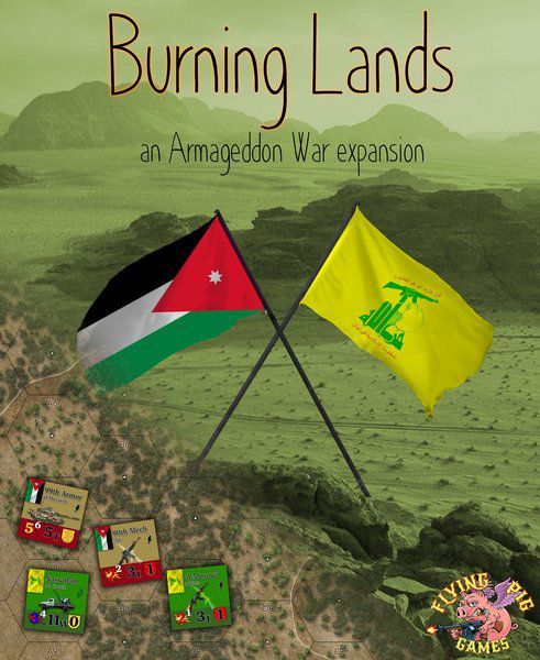 Coperta Armageddon War: Burning Lands Expansion