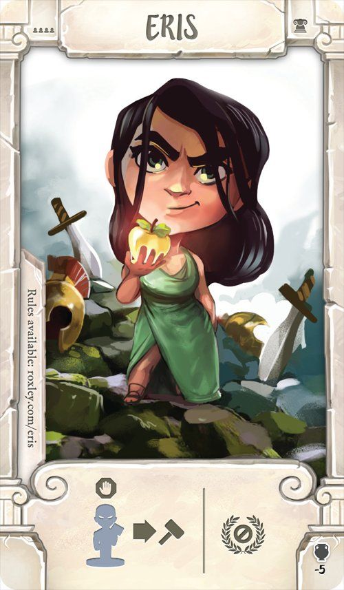 Santorini: Eris Promo Card doboz