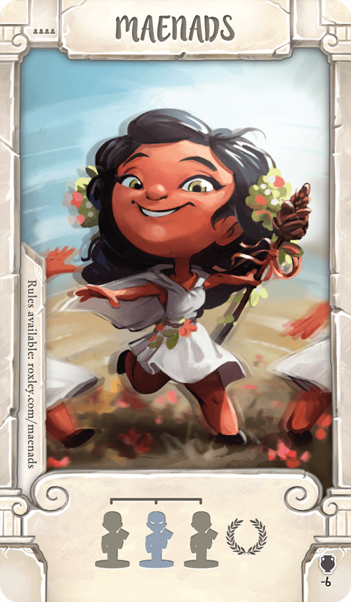 Santorini: Maenads Promo Card doboz