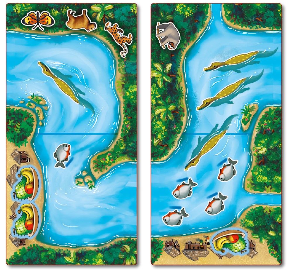 Carcassonne: Amazonas – Mini Expansion box art
