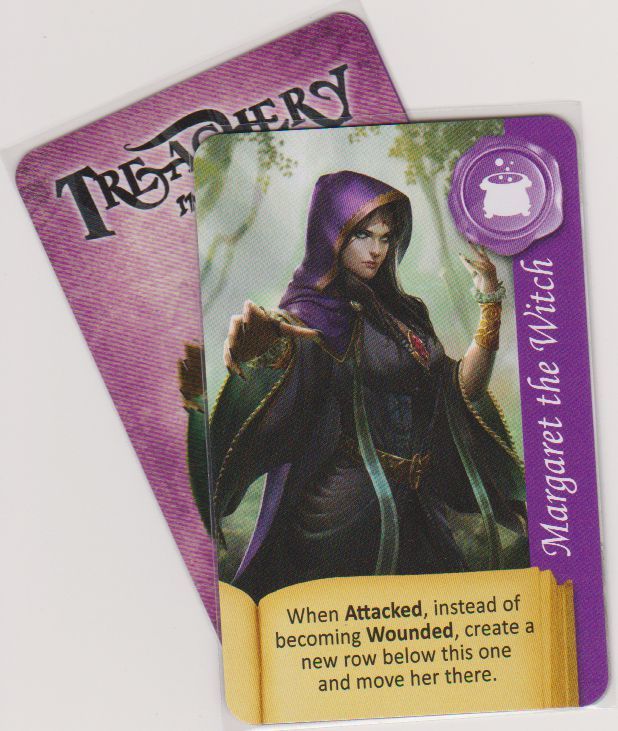 Treachery in a Pocket: Margaret the Witch Promo Card doboz