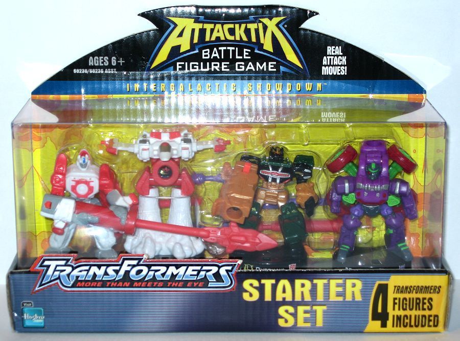 Coperta Attacktix Battle Figure Game: Transformers
