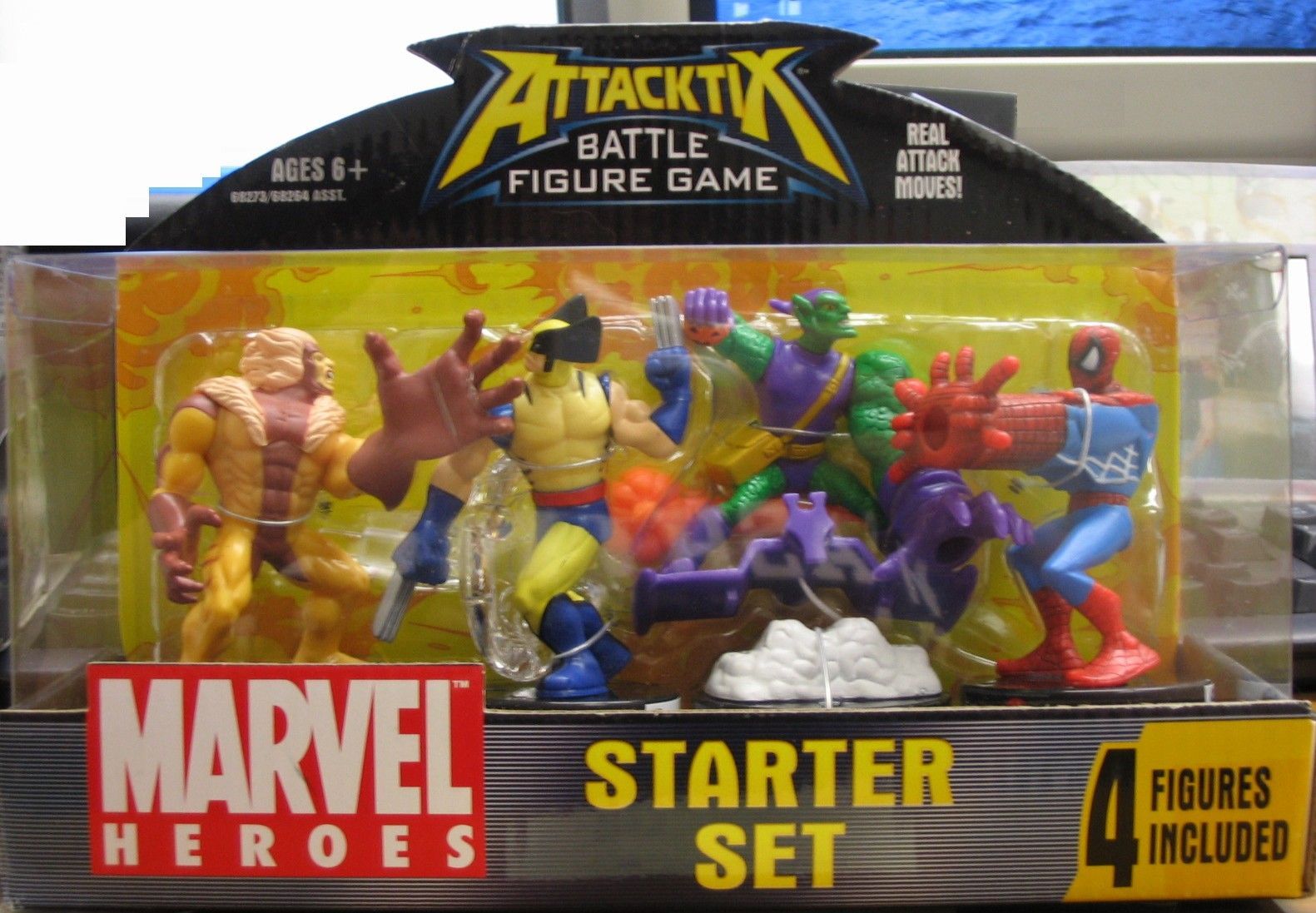 Coperta Attacktix Battle Figure Game: Marvel