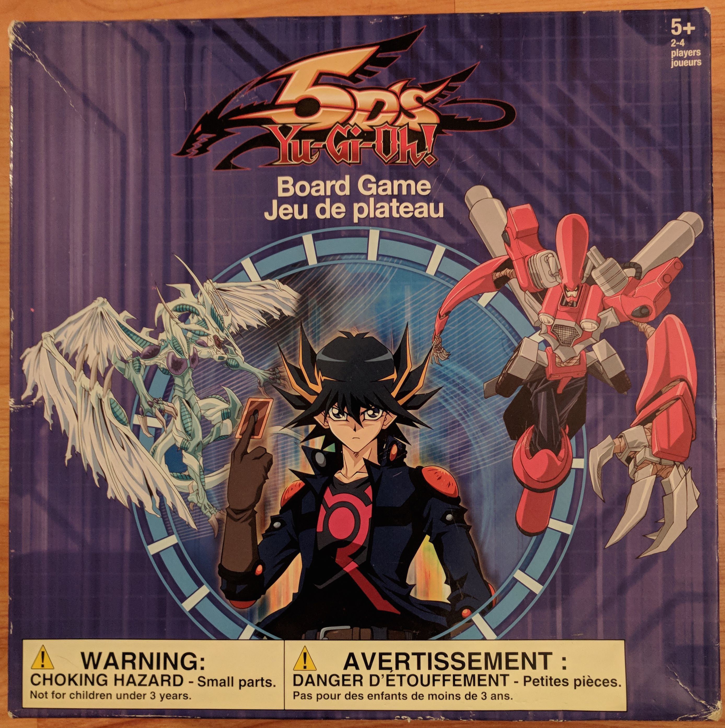 5D's Yu-Gi-Oh! Board Game doboz
