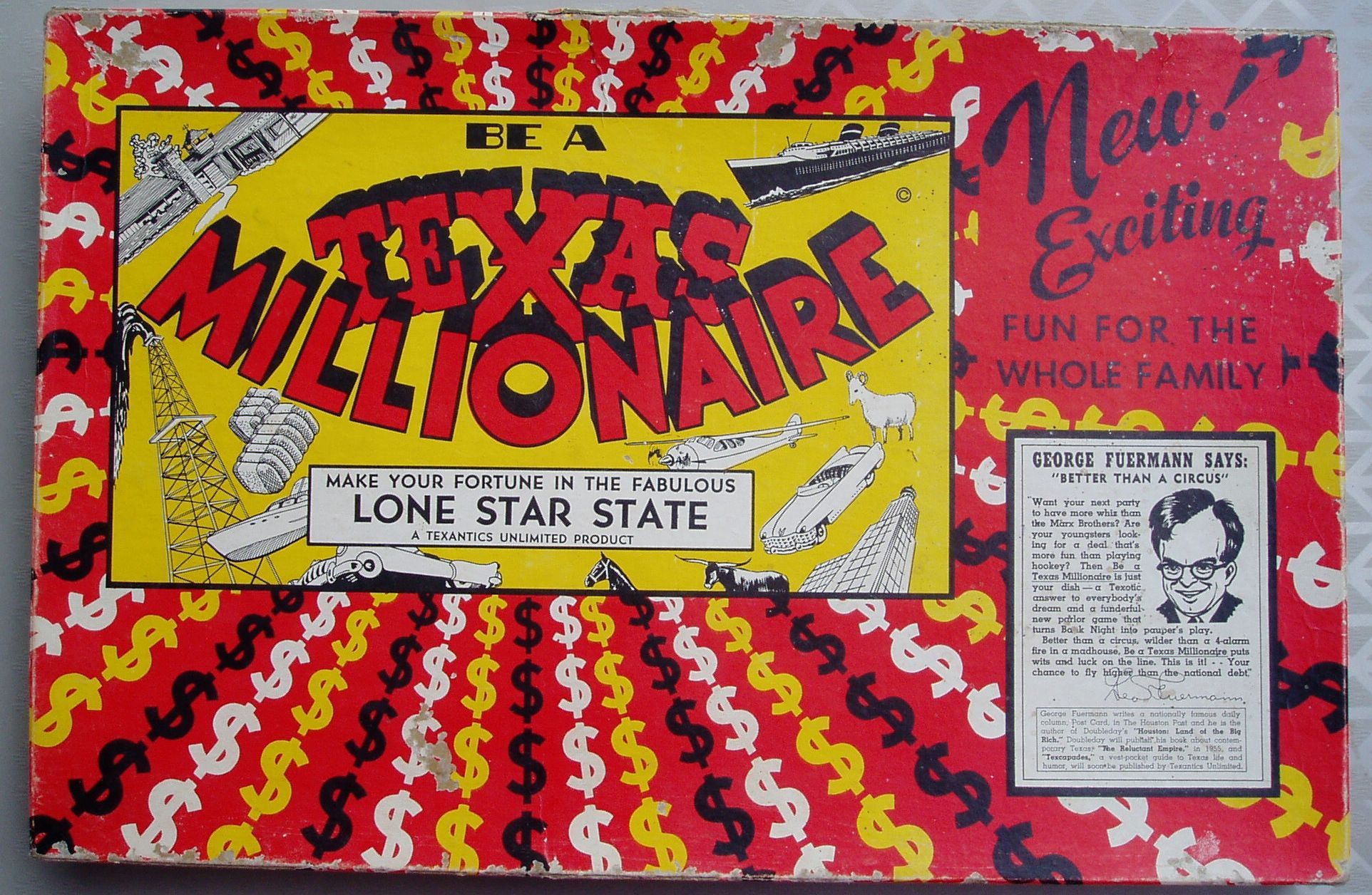 Be a Texas Millionaire box art