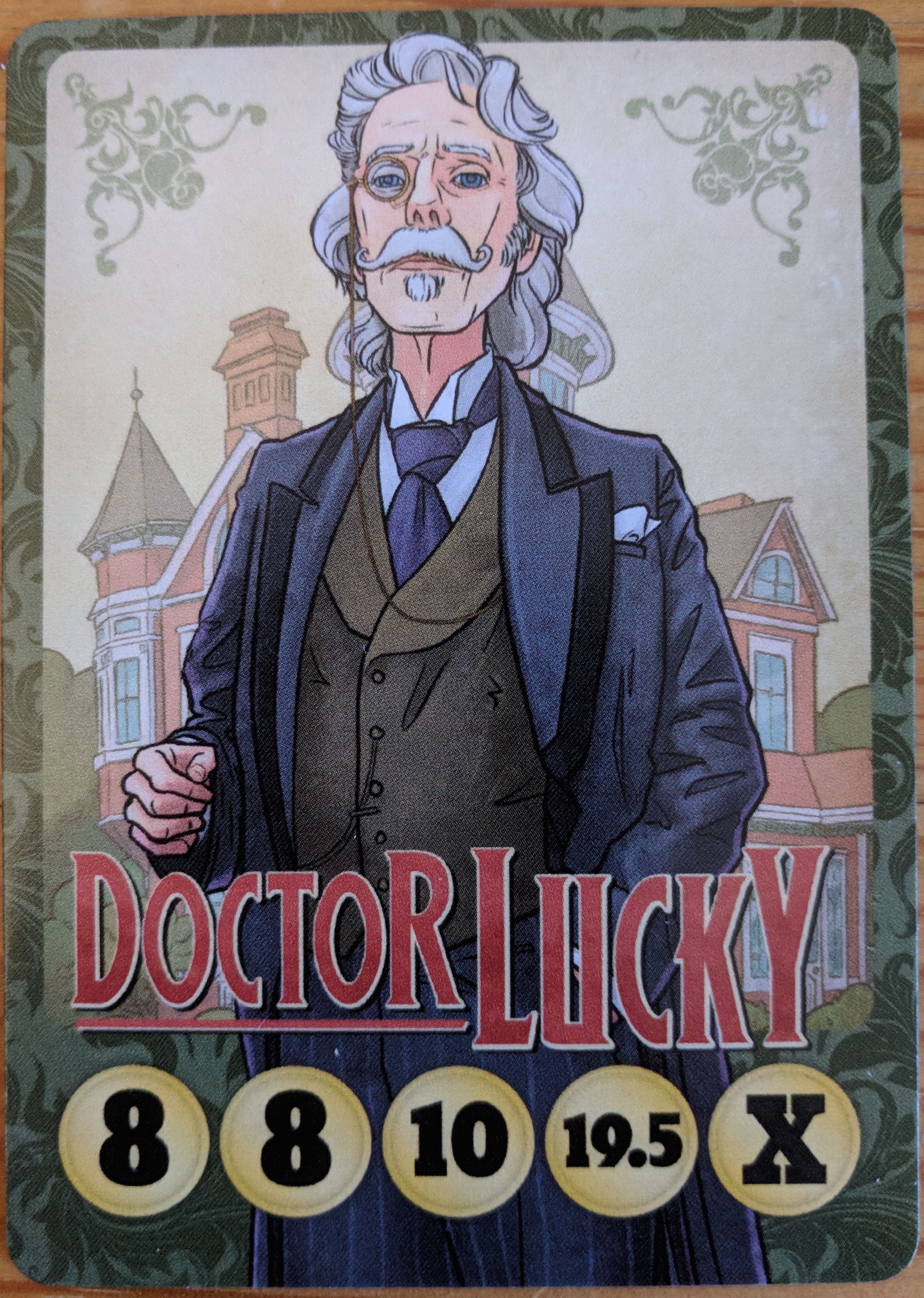 Coperta Button Men: Beat People Up – Doctor Lucky Promo Card
