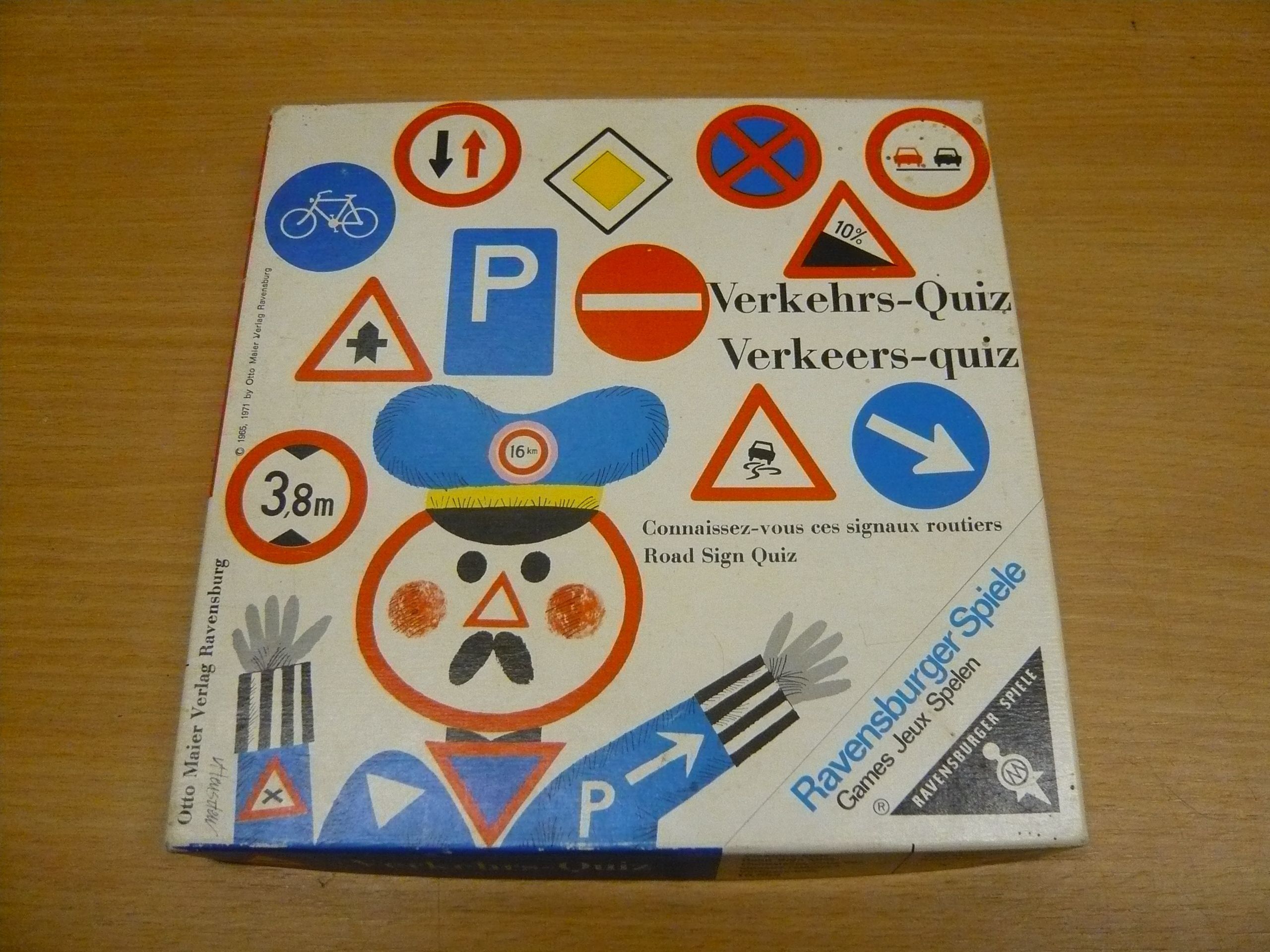 Verkehrs-Quiz doboz