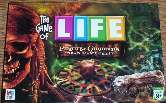 Coperta The Game of Life: Pirates of the Caribbean – Dead Man's Chest