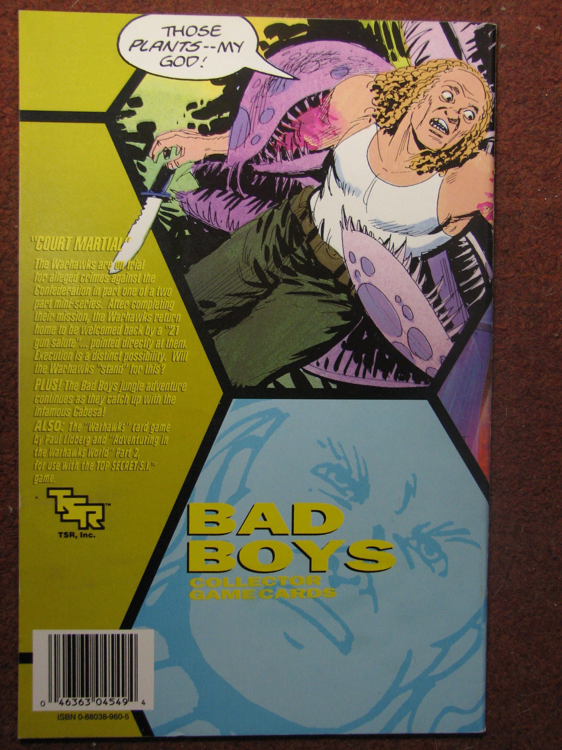 Bad Boys Collector Game Cards box art